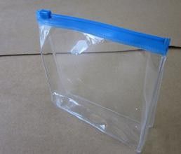 Επαναχρησιμοποιήσιμη διογκώσιμη τσάντα κλειδαριών φερμουάρ PVC τσαντών για το έγγραφο 0.2mm 50 * 40cm